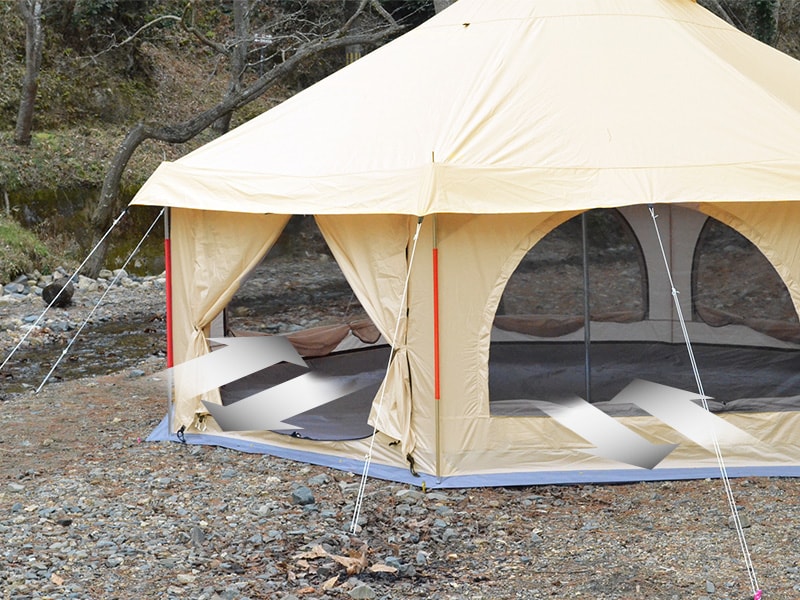 新商品】DODの大型ワンルームテント タケノコテント2 | キャンプ 
