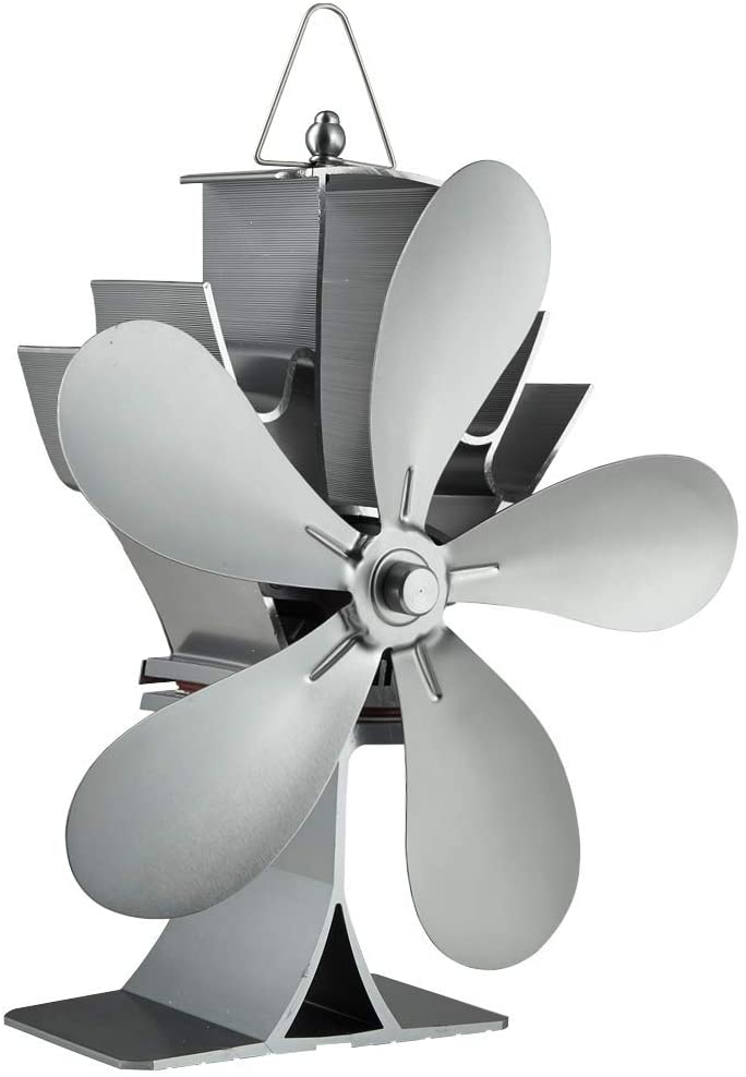 ストーブファン 火力ファン 熱供給用品 静音 4つブレード 空気循環 暖房用 ついに再販開始