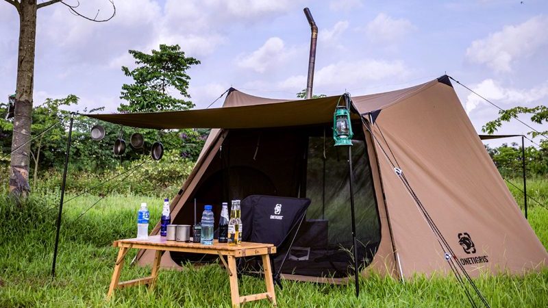 OneTigrisからポリコットン素材の「SOLO HOMESTEAD Camping Tent [TC]」登場 | キャンプレビュー 〽Camp  Review