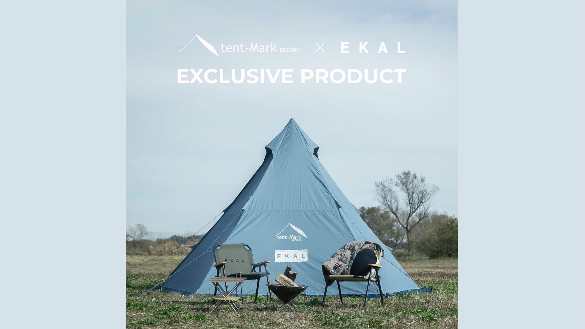 EKAL 別注 サーカス TC DX tent mark design-