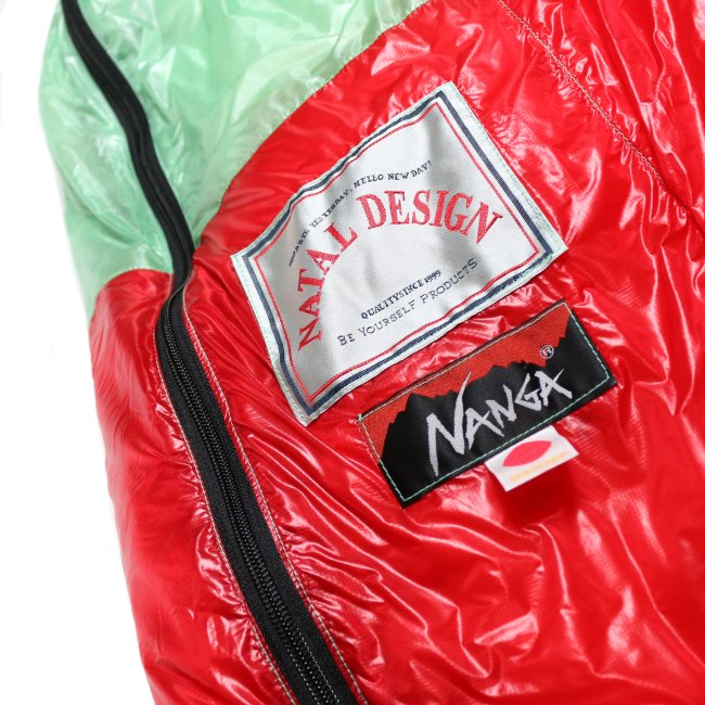 NATAL DESIGN × NANGA　Envelope Sleeping Bag Lux2 600