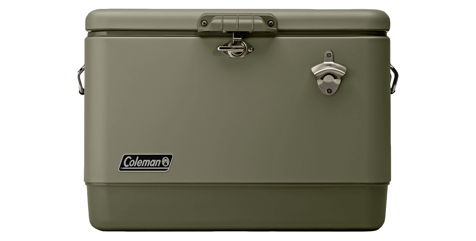 【良品】希少なダイヤモンドロゴ coleman スチールベルトクーラー 54QT