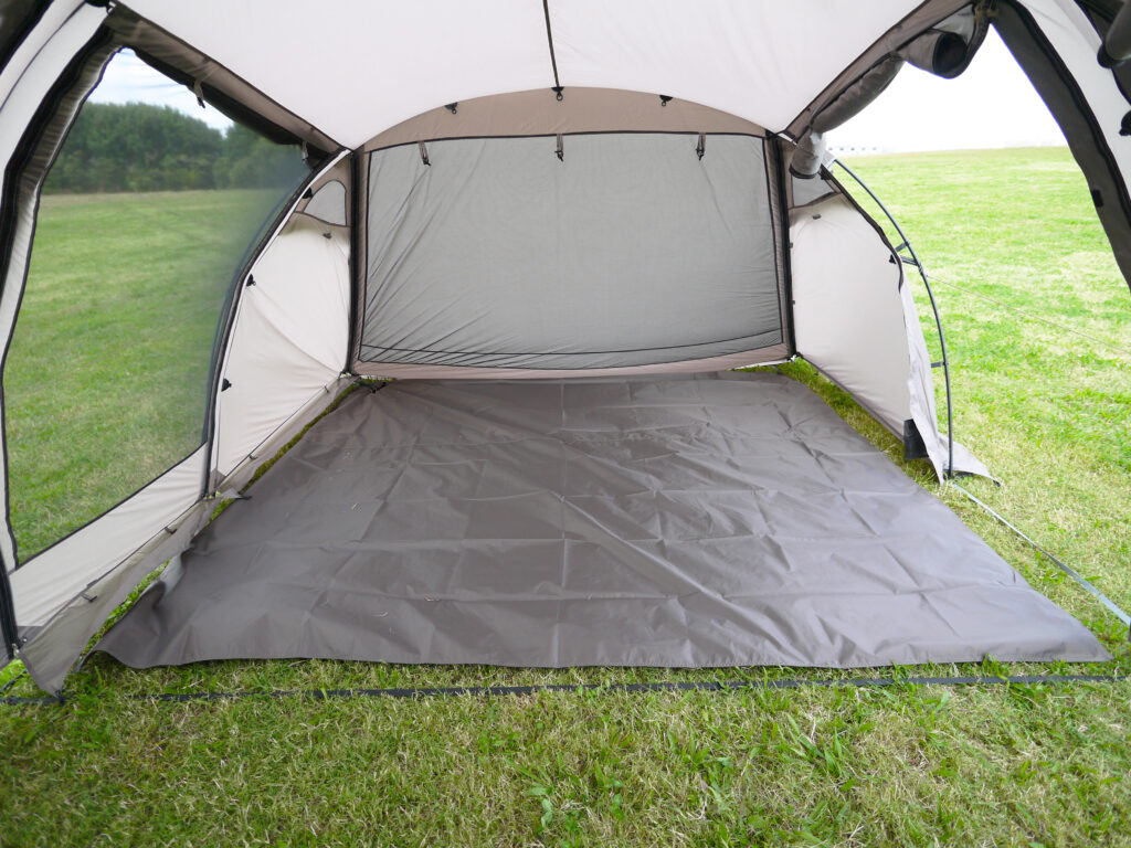 アウトドア テント/タープ ラーテルワークスから大型パネルをタープにできるテント「ガーネル 