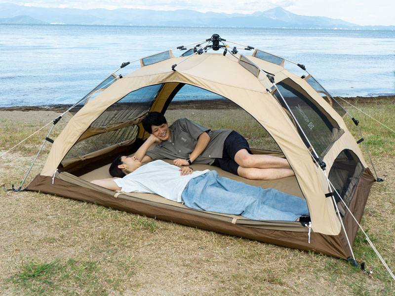 DODのわがやのテントに2〜3人用小型サイズ「わがやのテントS/M」登場 キャンプレビュー